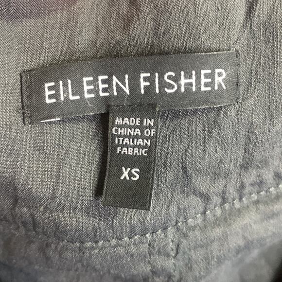 Eileen Fisher Gray Linen Blend Midi Pocket Skirt W-404 Size XS - Picture 4 of 7